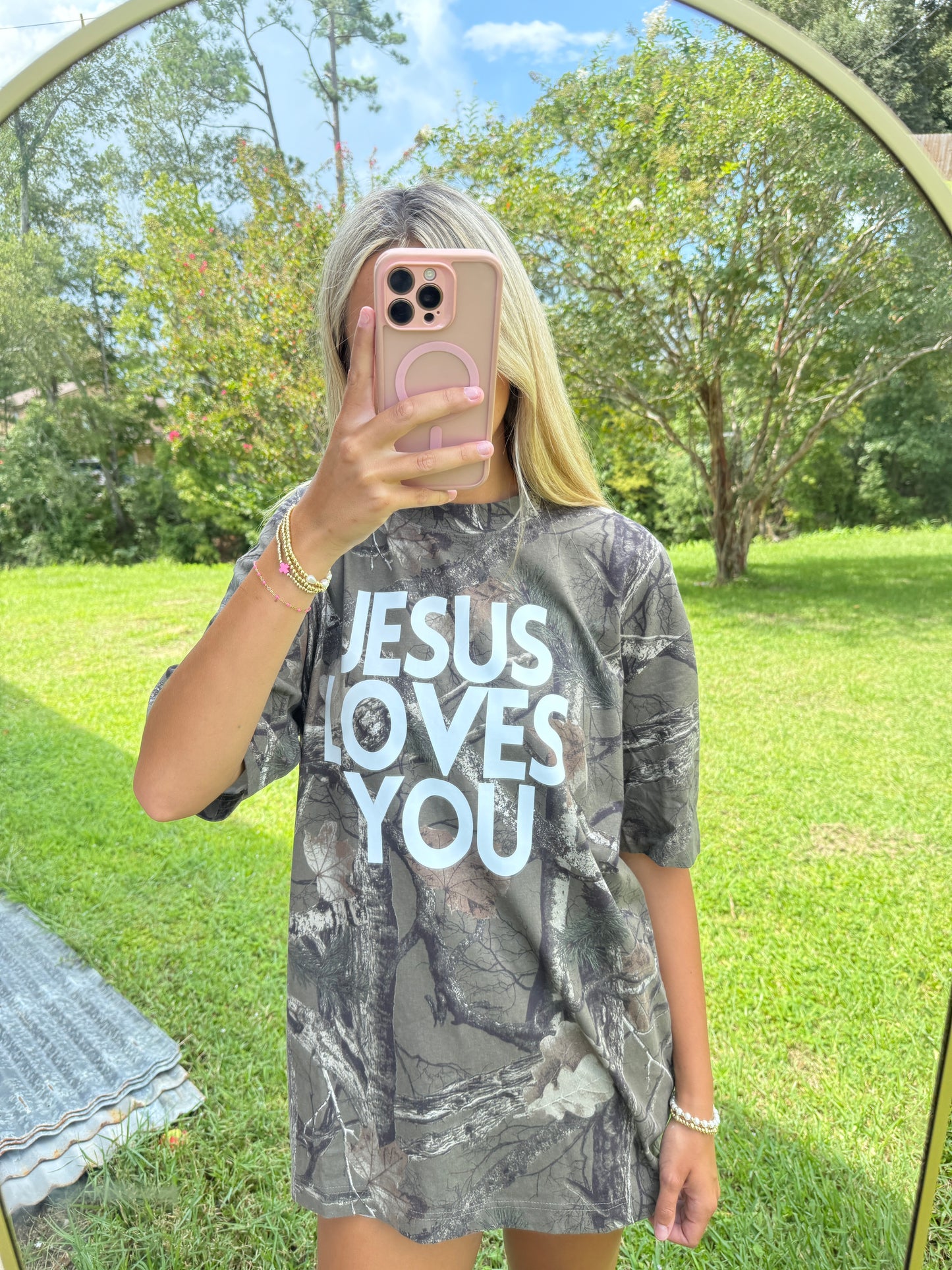 Jesus Loves You Oversized Tee