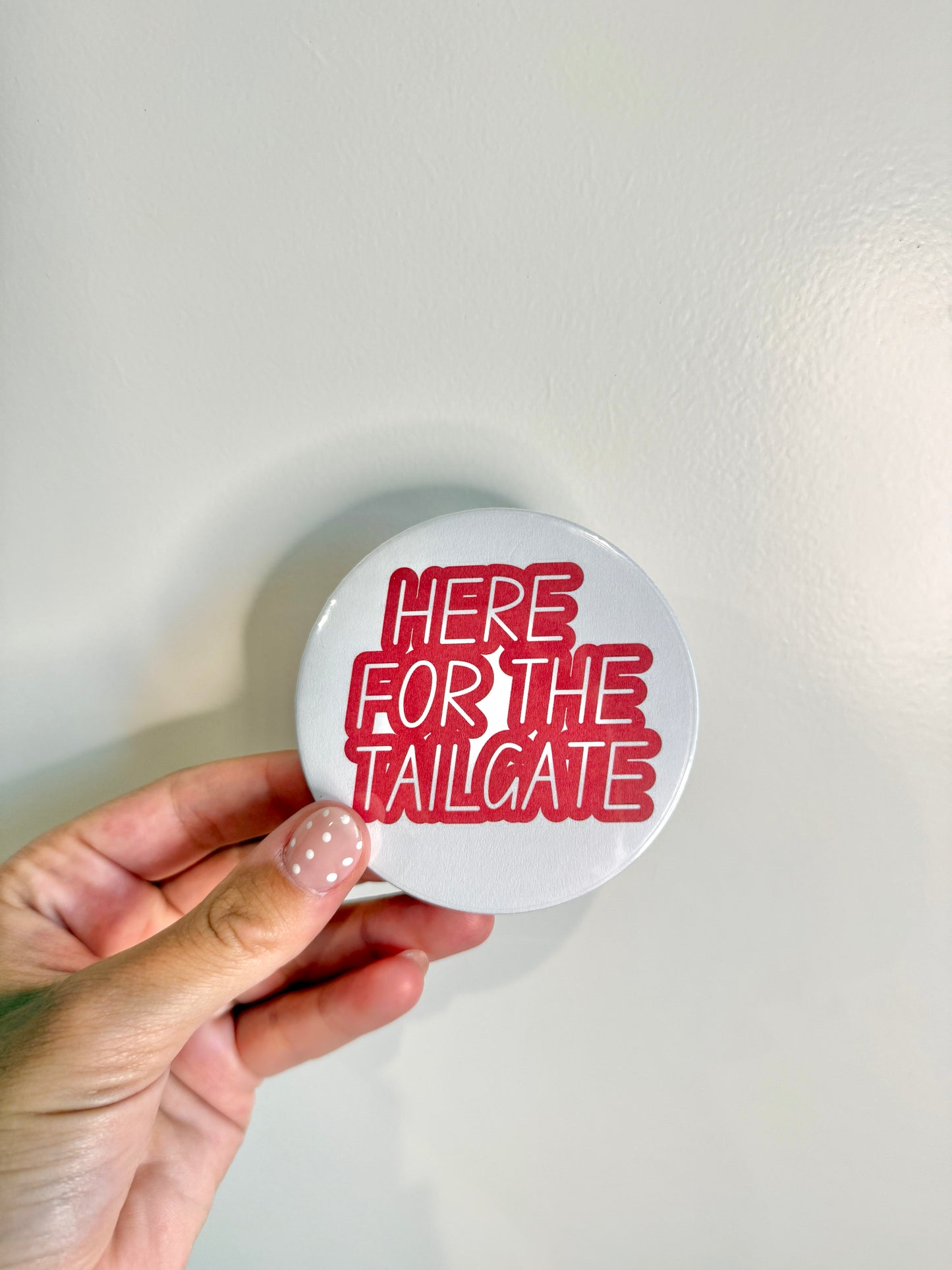 Here For the Tailgate Button