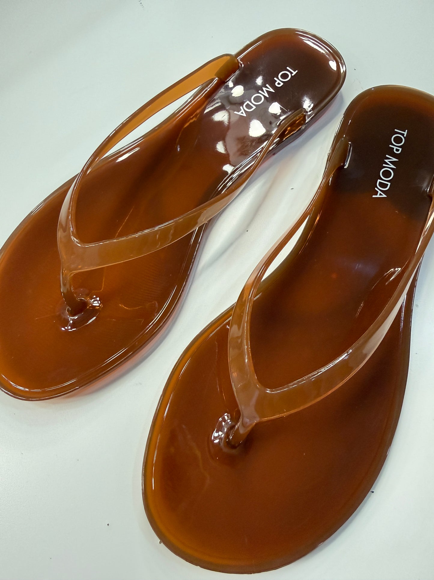 Tan Jelly Sandals