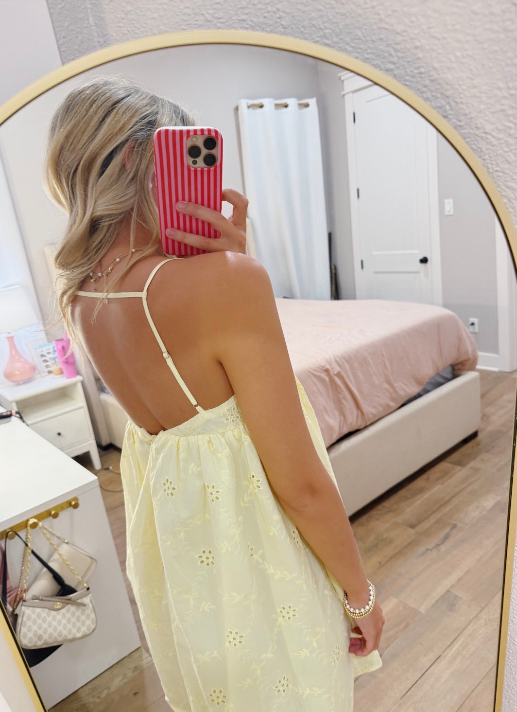 Butter Eyelet Dress