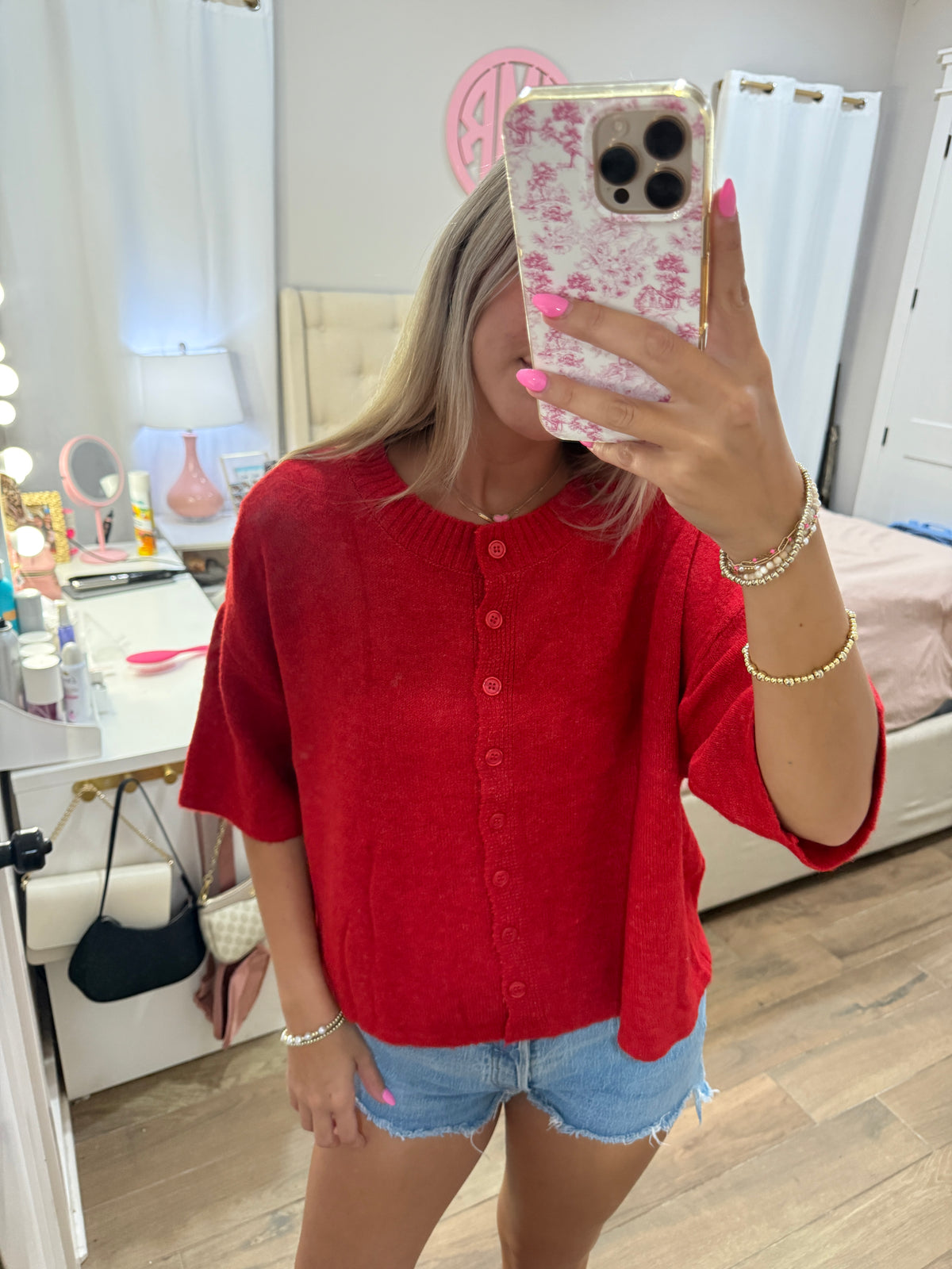 Red Cardigan