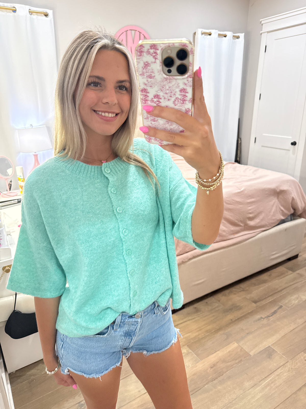 Mint Cardigan