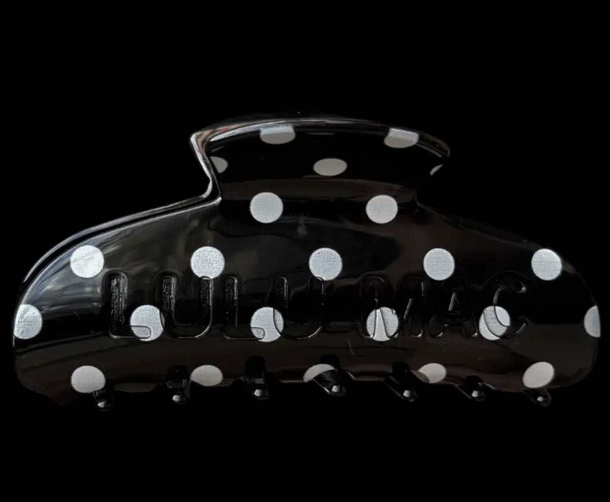 Polka Dot Lulu Mac Claw Clip