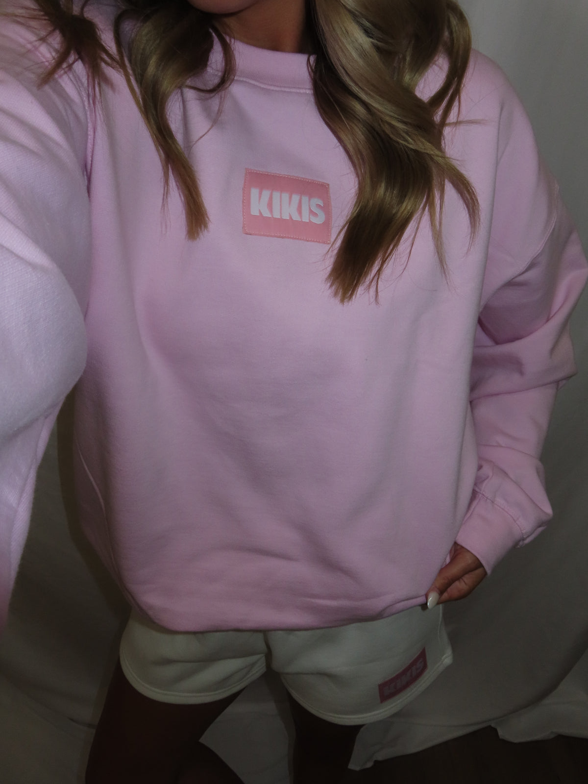 Pink Kiki’s Patch Sweatshirt