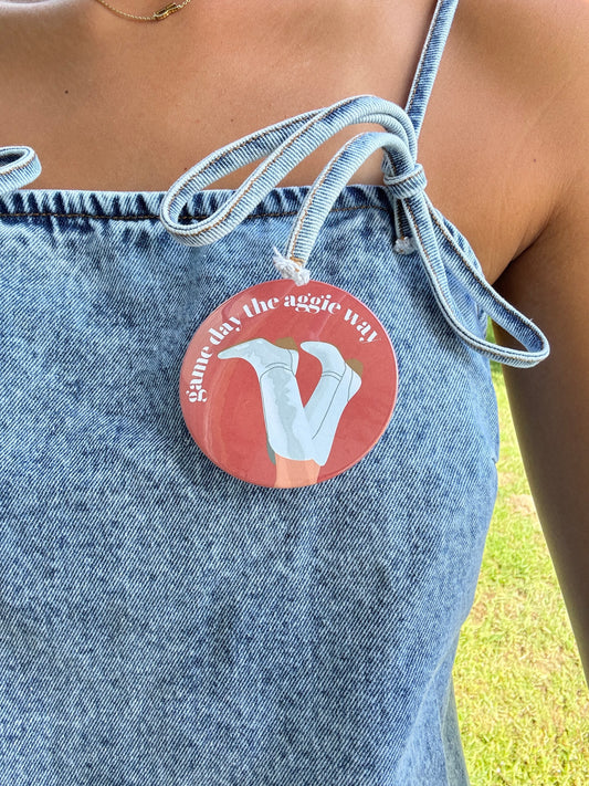 Game Day Aggie Way Button