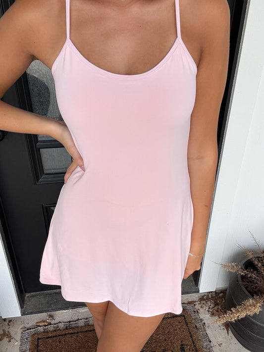 Pink Active Dress