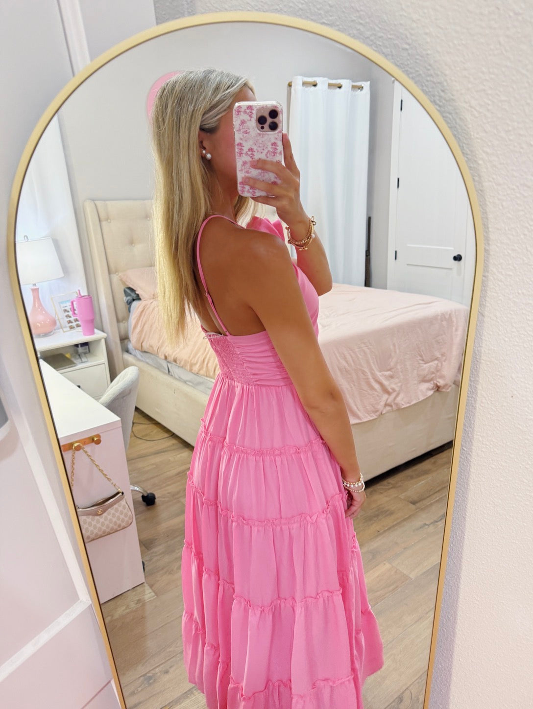 Blushing Babe Maxi Dress