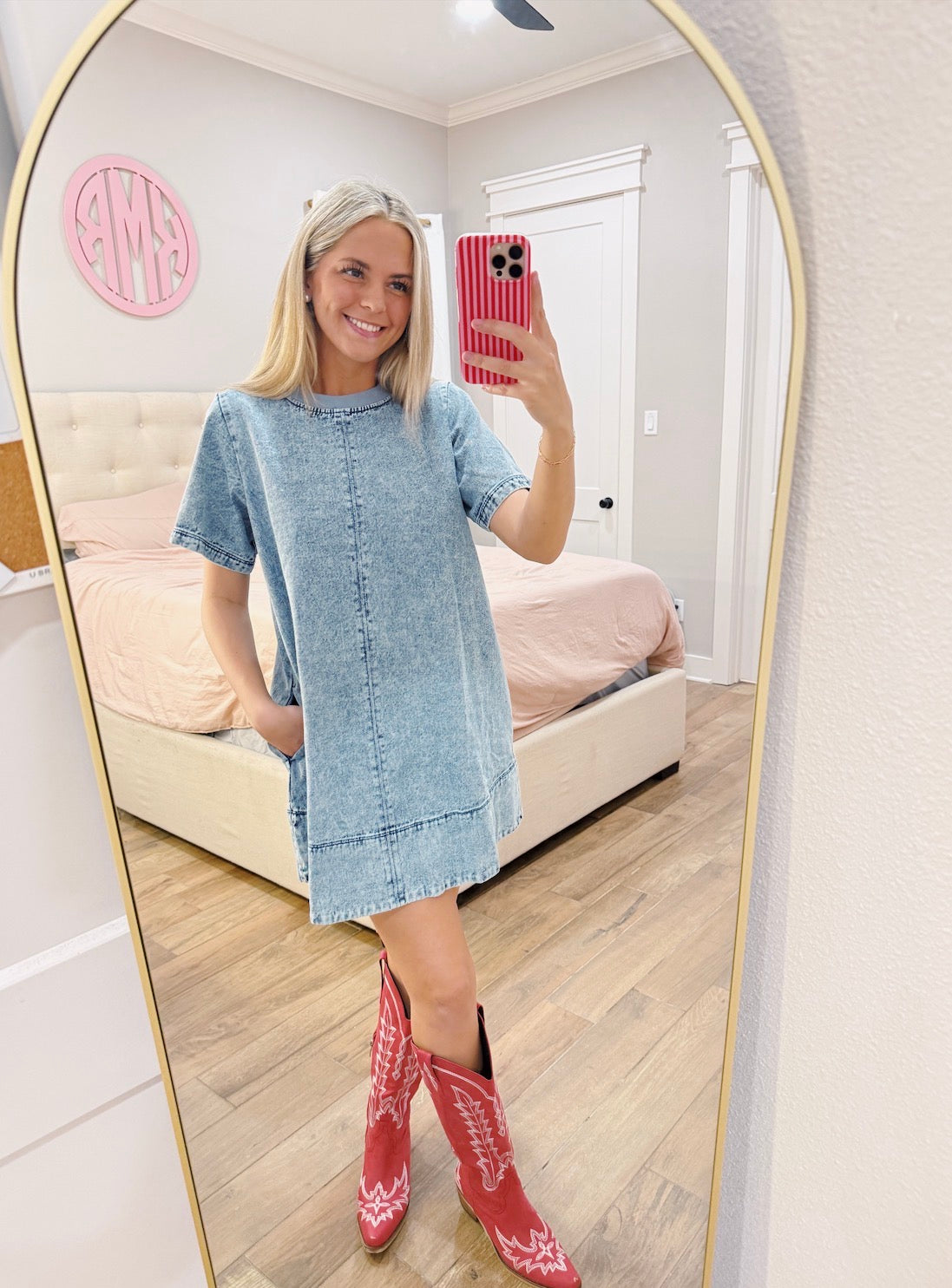 Blue Jean Baby Dress