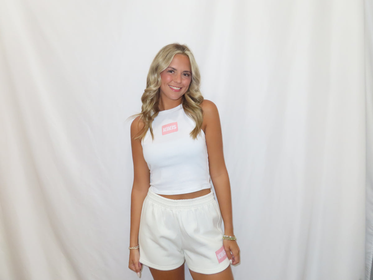 White KIKIS Patch Tank