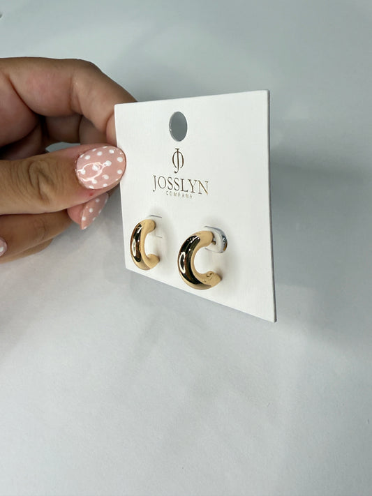 Basic Gold Hoop Earring