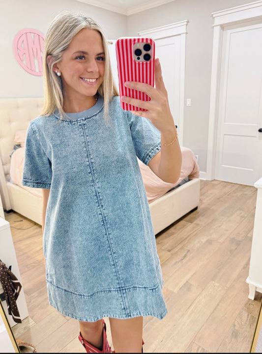 Blue Jean Baby Dress