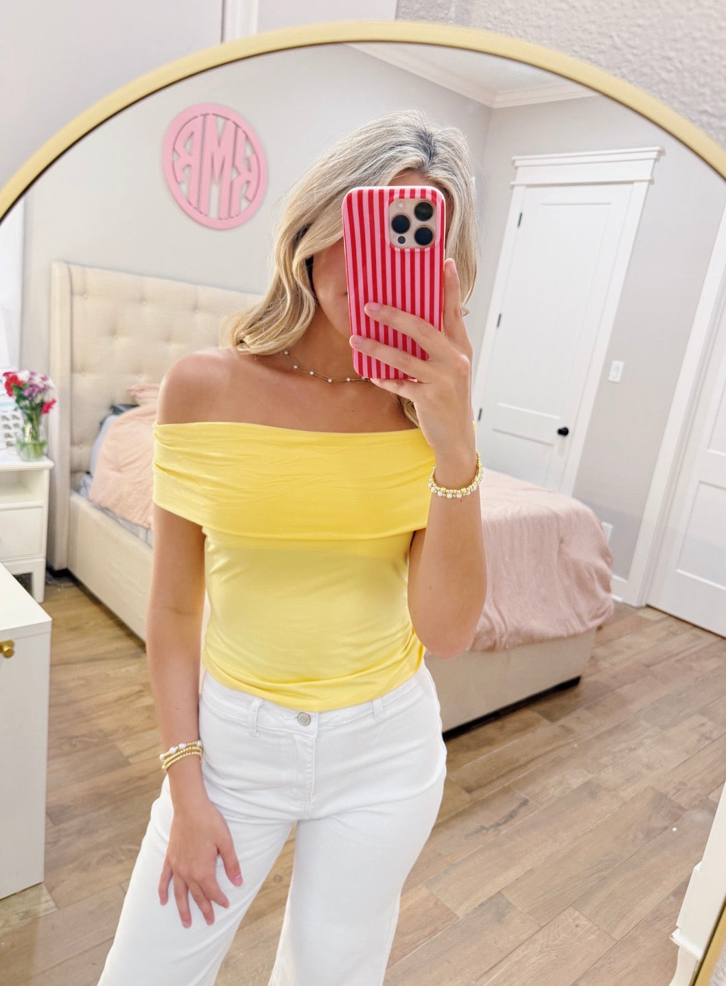 Butter Off-Shoulder Top