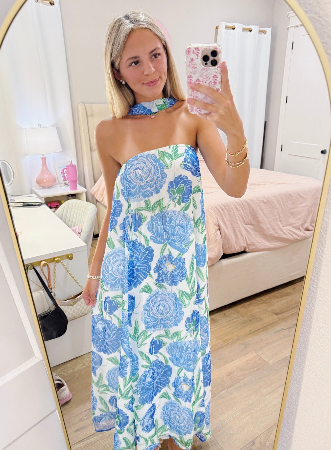 On the Shore Maxi Scarf Dress