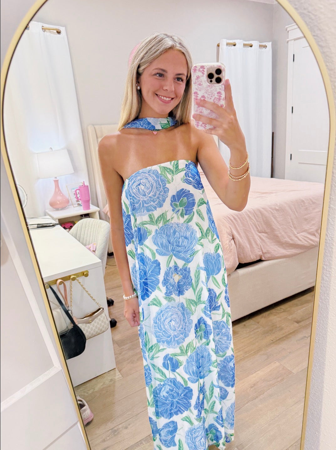 On the Shore Maxi Scarf Dress