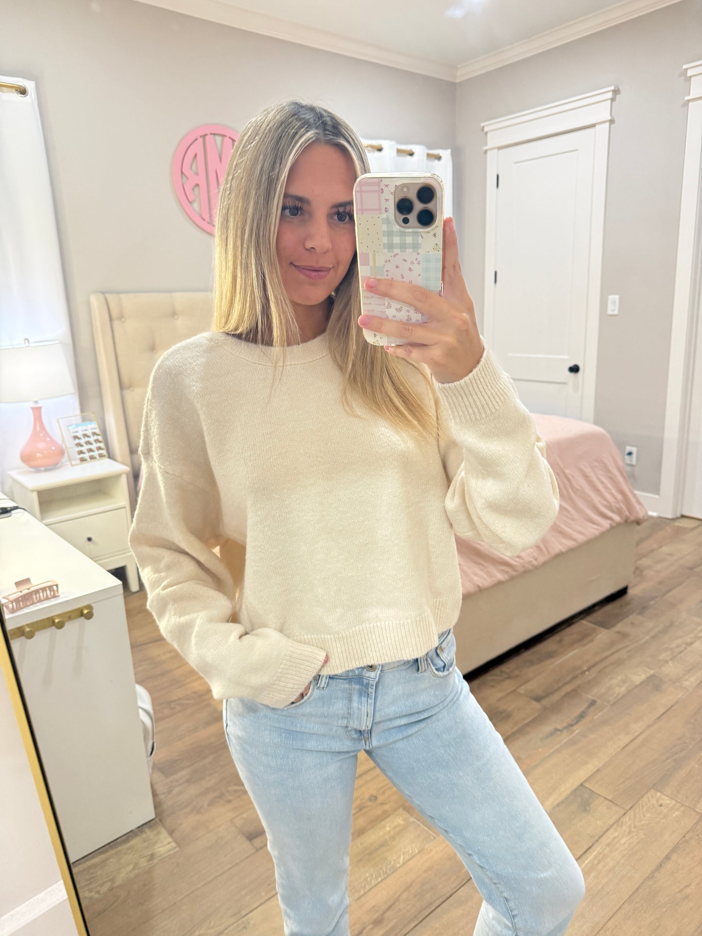 Reversible Bow Sweater