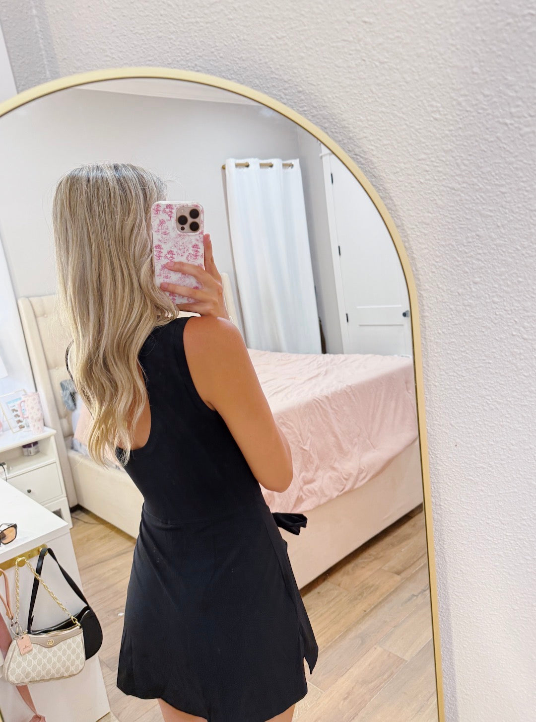 Black Wrap Romper