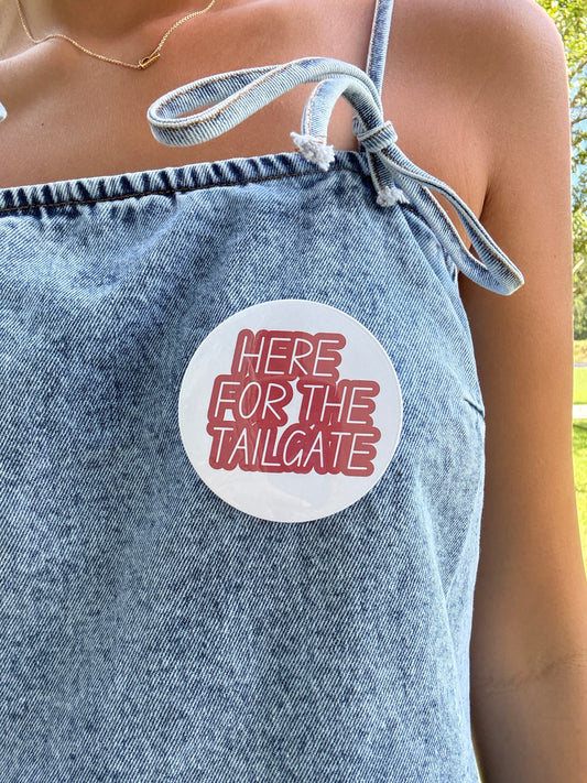 Here For the Tailgate Button