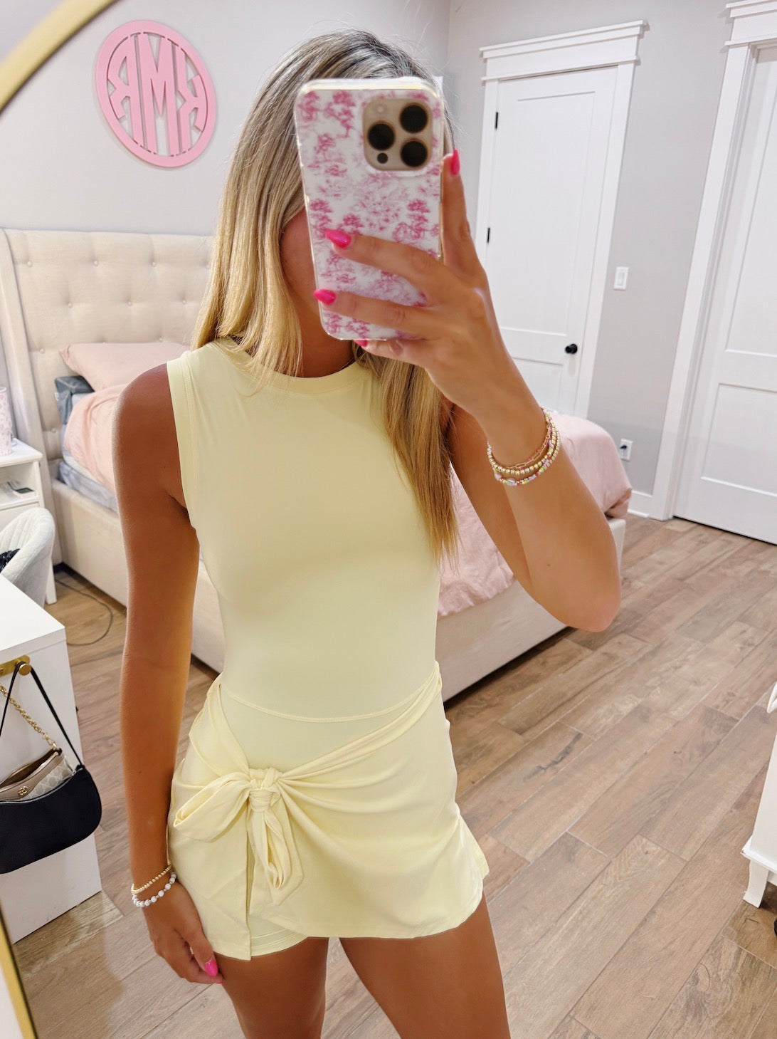 Butter Yellow Wrap Romper