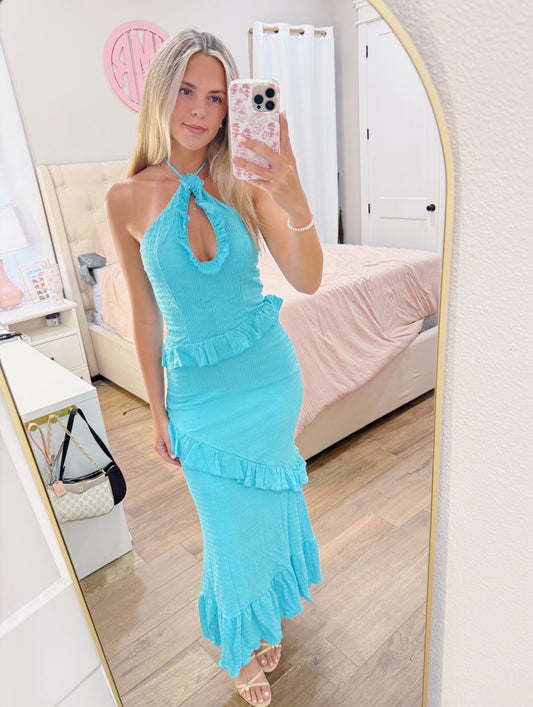 Ocean Breeze Maxi Dress