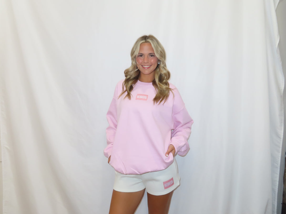 Pink Kiki’s Patch Sweatshirt