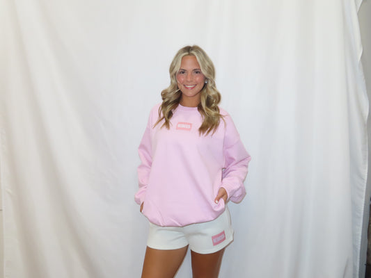 Pink Kiki’s Patch Sweatshirt