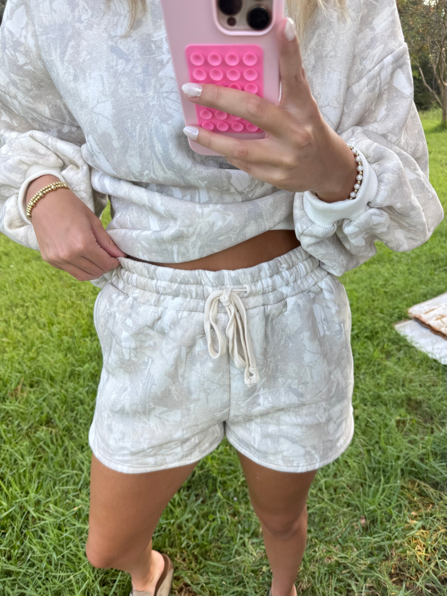 Camo Crewneck SHORTS