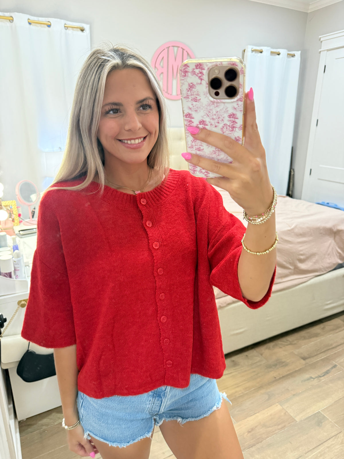 Red Cardigan