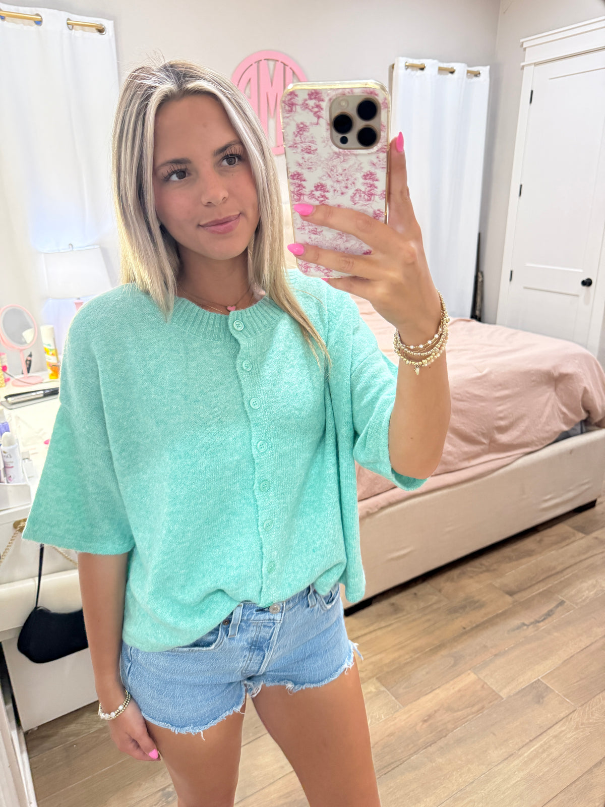 Mint Cardigan